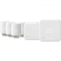 TADO Wireless Smart Thermostat Starter Kit V3 with 4 Smart Radiator Valves, White