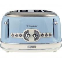 ARIETE Vintage 156 4-Slice Toaster - Blue