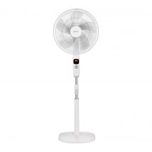 IGENIX DF1670 16" Pedestal Fan - White, White