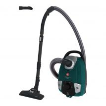 HOOVER H-ENERGY 300 Home HE310HM Bagged Cylinder Vacuum Cleaner - Green, Green,Black