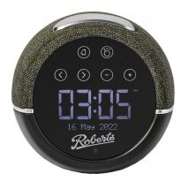 ROBERTS Zen Plus DABﱓ Bluetooth Clock Radio - Black, Black