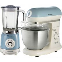 ARIETE Vintage ARPK38 Blender & Stand Mixer - Blue, Cream,Blue