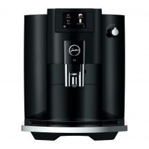 JURA E6 Bean to Cup Coffee Machine - Black, Black
