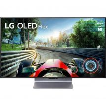 42" LG Flex 42LX3Q6LA  Smart 4K Ultra HD HDR OLED Gaming TV with Google Assistant & Amazon Alexa, Silver/Grey