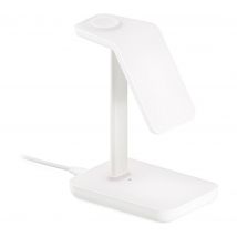 TWELVE SOUTH HiRise 3 Qi Wireless Charging Stand with MagSafe - White, White