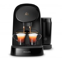 L'OR by Philips Barista LM8014/60 Coffee Machine - Black, Black