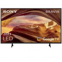 50" SONY BRAVIA KD-50X75WLPU  Smart 4K Ultra HD HDR LED TV with Google TV & Assistant, Silver/Grey