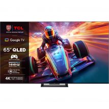 65" TCL 65C745K  Smart 4K Ultra HD HDR QLED TV, Black