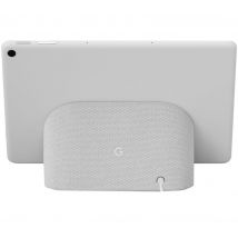 GOOGLE Pixel Tablet Speaker Dock - Porcelain, White,Silver/Grey