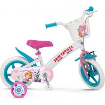 TOIMSA Paw Patrol 12" Kids' Bike - White, White