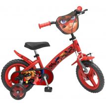 TOIMSA Miraculous Kids' 12" Bicycle - Red, Red