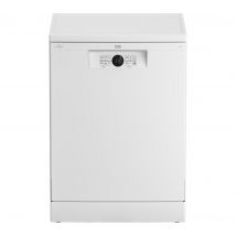 BEKO BDFN26440W Full-size Dishwasher - White, White