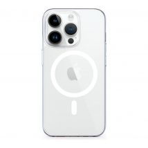 EPICO Hero Magnetic iPhone 14 Pro Clear View Case - Transparent, Clear