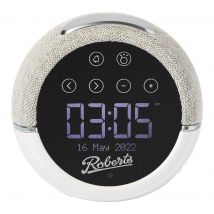 ROBERTS Zen Plus DABﱓ Bluetooth Clock Radio - White, White