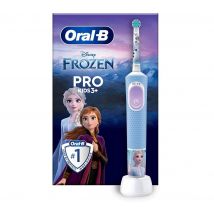 ORAL B Vitality Pro Kids Electric Toothbrush - Disney Frozen, White,Blue