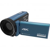 EASYPIX Aquapix WDV5630 4K Ultra HD Camcorder - Grey Blue, Silver/Grey,Blue