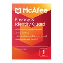 MCAFEE Privacy & Identity Guard - 1 year for 1 user