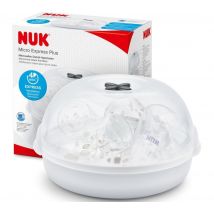 NUK Micro Express Plus 10256444 Microwave Bottle Steriliser - White
