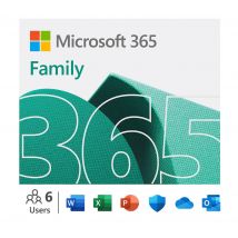 MICROSOFT 365 Family - 12 months (automatic renewal) for 6 users  3 Extra Months