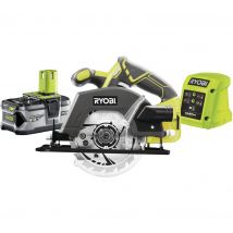 RYOBI ONE R18CSP-140 Cordless Circular Saw with 1 Battery - Yellow & Black