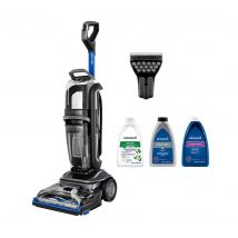 BISSELL Revolution HydroSteam 3670E Upright Carpet Cleaner - Black, Titanium & Colbalt Blue, Blue,Black,Silver/Grey