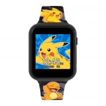 REFLEX ACTIVE Pokémon Interactive Smart Watch for Kids - Black, Yellow,Black,Patterned