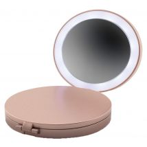 JML NuYou Tri-Fold Mirror - Rose Gold, Pink