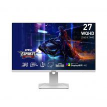 MSI MAG 274QRFW Quad HD 27" IPS LCD Gaming Monitor - White, White