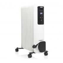 PRINCESS 348631 Smart Oil-Filled Radiator - White & Black, White