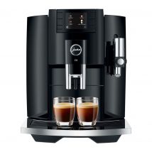 JURA E8 Smart Bean to Cup Coffee Machine - Piano Black, Black