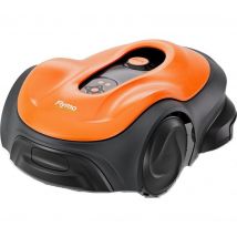 FLYMO UltraLife 1500 Cordless Robot Lawn Mower - Black & Orange