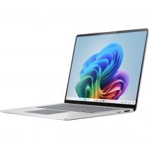 MICROSOFT 15" Surface Laptop, Copilot PC - Snapdragon X Elite, 256 GB SSD, Platinum, White