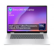 HP ENVY x360 16-ac0503sa 16" 2 in 1 Laptop - Intel®Core Ultra 5, 512 GB SSD, Silver, Silver/Grey