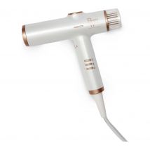 BEAUTY WORKS Aeris Hair Dryer - Gold & White, White,Gold