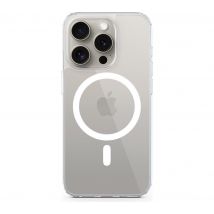 EPICO Resolve Magnetic iPhone 15 Pro Max Clear View Case - Transparent, Clear