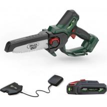 WEBB Eco WEV20PSB2 Cordless Pruner Chainsaw - Green & Black