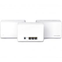 MERCUSYS Halo H80X Whole Home WiFi System - Triple Pack, White