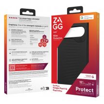 ZAGG Luxe Pixel 9 / 9 Pro Case - Black, Black