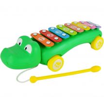 LITTLE STAR LS1001 Crocodile Pull Along Xylophone