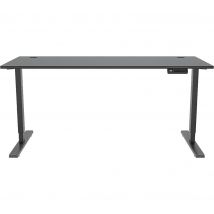 PIRANHA E-BASE 140 Gaming Desk - Black, Black