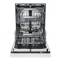 HAIER XS 4A4M4PB-80 Full-size Fully Integrated WiFi-enabled Dishwasher, Black