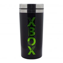 Paladone PP10504XB Xbox Metal Travel Mug - Black, Green,Black