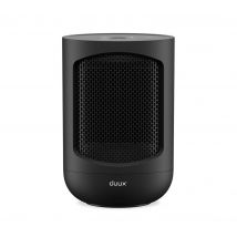 Duux Zone DXCH41UK Hot & Cool Personal Fan Heater - Black, Black