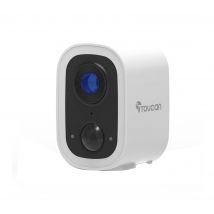 TOUCAN Seek Pan-Tilt Indoor Full HD 1080p WiFi Security Camera - White, White