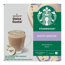 STARBUCKS Dolce Gusto White Mocha Pods - Pack of 12