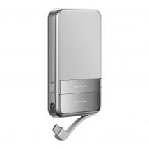 ECOFLOW RAPID 5000 mAh Portable Magnetic Power Bank - Silver, Silver/Grey