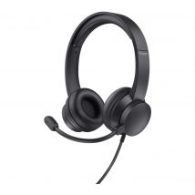 TRUST Ayda Headset - Black, Black