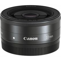 CANON EF-M 22 mm f/2 STM Pancake Lens, Black