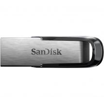 SANDISK Ultra Flair USB 3.0 Memory Stick - 64 GB, Silver & Black, Silver/Grey