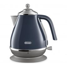 DELONGHI Icona Capitals KBOC3001.BL Jug Kettle - Blue, Blue